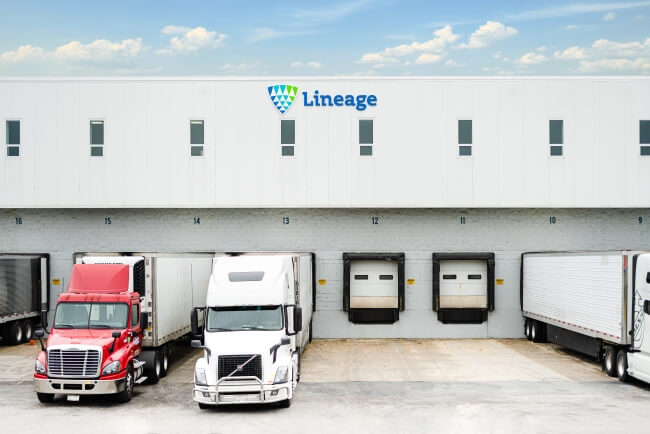 Lineage's bonded warehouses are like a parking lot, where imported goods are stored under CBP supervision before being released to market.