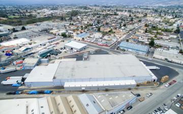 Aerial photo of Lineage's Watsonville - Walker campus