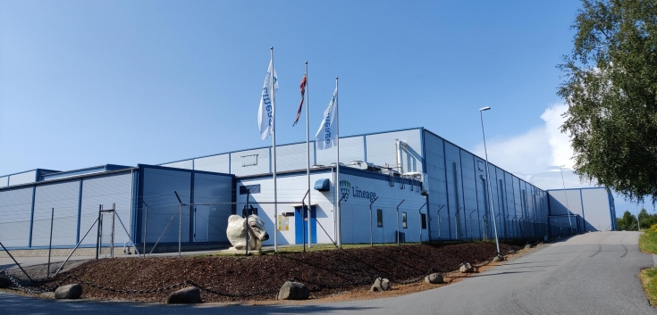 cold storage warehouse in Norway