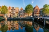 Buildings along a canal in Amsterdam