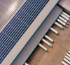 Lineage warehouse loading dock seen from above